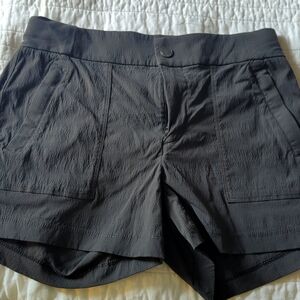Athleta charcoal gray shorts size 4